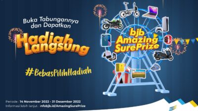 Akhir Tahun Nabung di bank bjb,Banyak Pilihan Hadiah Langsung