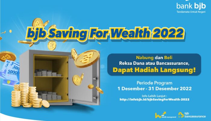 Khusus Akhir Tahun, Beli Produk Bancassurance dan Reksadana Ada Hadiah Jutaan Rupiah dari bank bjb