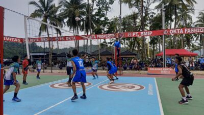 KMP Gandeng Okta Property Gelar Event Invitasi Bola Volly Tingkat SLTA Se Priatim