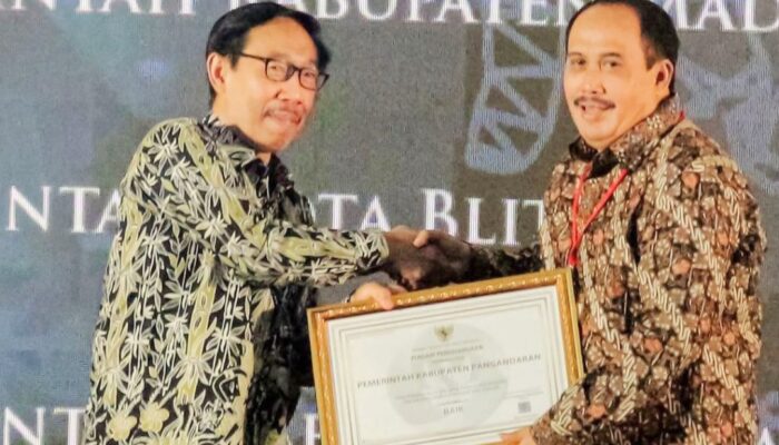 Pemda Pangandaran Raih Anugerah Meritokrasi KASN 2022