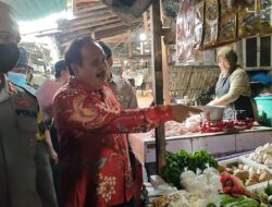 Pedagang Pasar Tradisional Sepi, Akibat Beredar Berita Hoaks Hujan Meteor Di Pangandaran