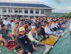 Sambut Hari Kemenangan, Kodim Pangandaran Gelar Sholat Idul Fitri 1445 H di Lapang Paraduta Siliwangi