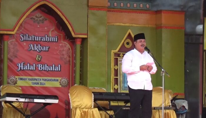 Pemda Pangandaran Gelar Halal Bihalal Lebaran Idul Fitri 1445 Hijriyah dan Silaturahmi Akbar