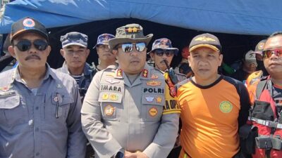 Kapolres Pantau Pencarian Wisatawan Terseret Arus Pantai Pangandaran, Satu Jasad Korban Ditemukan