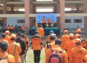 BPBD Pangandaran Bersama Relawan Gelar Apel Kesiapsiagaan Bencana Tahun 2024