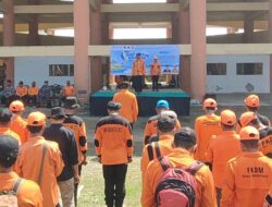 BPBD Pangandaran Bersama Relawan Gelar Apel Kesiapsiagaan Bencana Tahun 2024