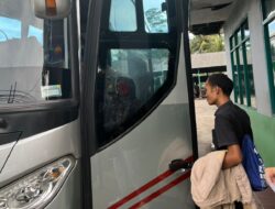 Polres Pangandaran Gelar Mudik Gratis Tujuan Bekasi,Warga Atusias Rayakan Idul Fitri 1445 H Di Kampung Halaman