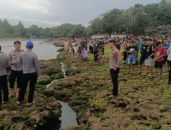 Tim SAR Gabungan Lakukan Pencarian Seorang Bocah Tenggelam Di Muaragatah Cimerak