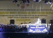 Sosialisasi Gempur Rokok Ilegal,Penonton Menyemut Saksikan Wayang Golek Di Pangandaran