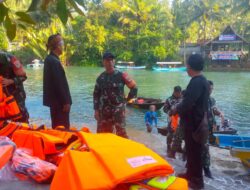 Uji Coba Perahu Speed Boat TNI-AD di Green Canyon Dipimpin Langsung Dandim Pangandaran
