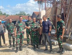 Aslog Panglima TNI Meninjau Proyek Pembangunan Masjid Ar Rahman Cijulang,Didampingi Dandim Pangandaran