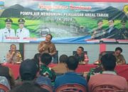 Bupati Pangandaran Serahkan Bantuan 35 Unit Pompa Air Dari Kementrian Pertanian Kepada Kelompok Tani Di 8 Kecamatan