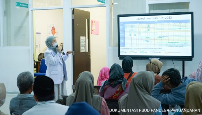 Imunisasi Anak Sangat Penting Tingkatkan Kekebalan Tubuh,Ngobatan RSUD Pandega Pangandaran