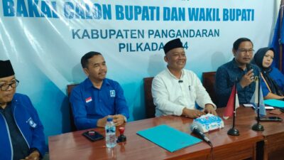 H Dadang Solihat Mendaftar Bacalon Bupati Pangandaran Ke DPD PAN, Ternyata Ini Tujuannya
