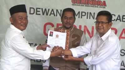Ketua IMI Pangandaran Dadang Okta Daftar Bacalon Bupati Ke DPC Gerindra
