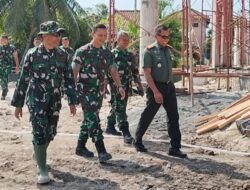 Danrem 062 Tarumanagara Tinjau Langsung Pembangunan Masjid Ar Rahman Cijulang