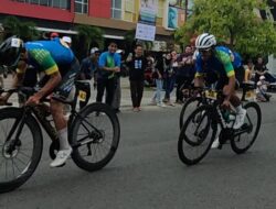 Peserta Cycling De Jabar 2024 Sampai Di Lokasi Finish Pantai Pangandaran