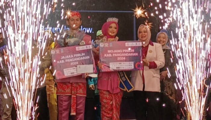 Pasang Giri Mojang Jajaka Pangandaran 2024 Kembali Digelar,Disparbud Tetapkan Ryan dan Difa Pemenangnya