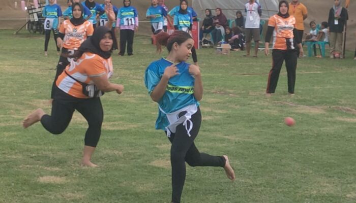 Turnamen Bola Kasti Peringati HUT Ke-42 Karang Taruna Purbakala Meriah, Penonton Antusias