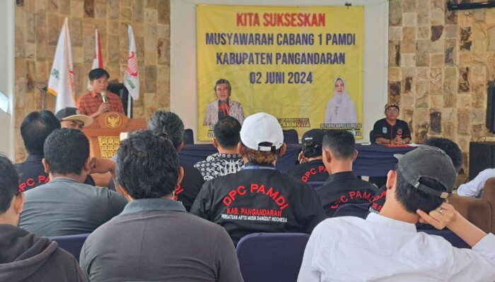 Muscab Perdana Persatuan Artis Musik Dangdut Indonesia Kabupaten Pangandaran