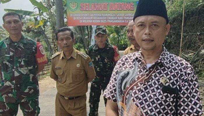 Anggota DPRD Fraksi Golkar Yusep Rahmanudin Mengapresiasi Program BSMSS Kodim 0625 Pangandaran