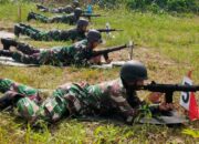 Meningkatkan Profesional Prajurit, Kodim 0625 Pangandaran Gelar Latihan Menembak