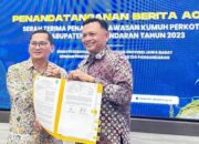 Pemda Pangandaran Tandatangani Berita Acara Penataan Kawasan Kumuh Perkotaan 2024 Bersama Disperkim Jabar