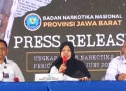 Ungkap Kasus Narkotika Periode April – Juni 2024, BNN Provinsi Jawa Barat Gelar Press Release Di Pangandaran
