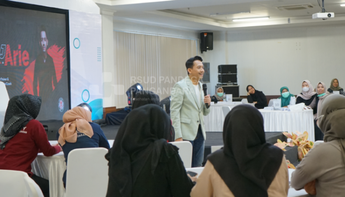 RSUD Pandega Pangandaran Gelar In House Training, Hadirkan Narasumber DJ Arie dan Uju Juanas