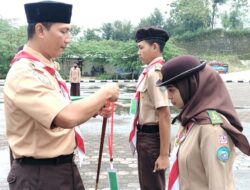 Kodim Pangandaran Gelar Pembinaan Pramuka Saka Wira Kartika