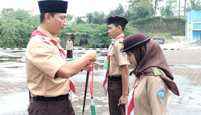 Kodim Pangandaran Gelar Pembinaan Pramuka Saka Wira Kartika