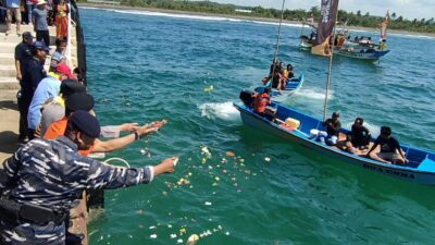 Syukuran Nelayan Bojongsalawe,Bupati Pangandaran Sampaikan Jaga Sumber Daya Laut