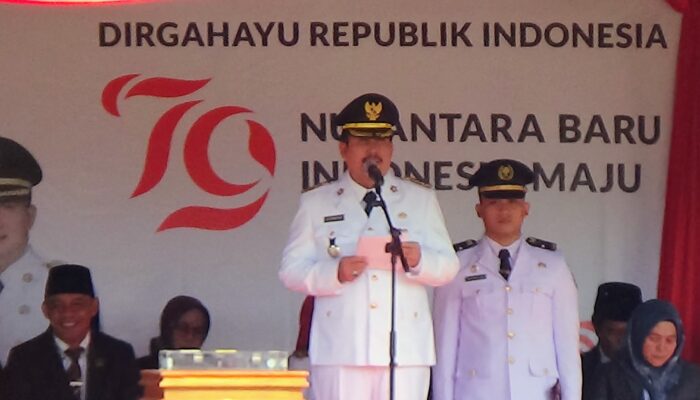 HUT Ke-79 Republik Indonesia, Bupati Pangandaran Jadi Inspektur Upacara