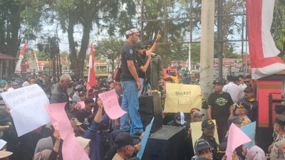 Forum Masyarakat Ciliang Menggugat Datangi Kantor DPRD Kabupaten Pangandaran