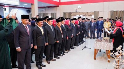 Pelantikan 40 Anggota DPRD Pangandaran Bupati Putar Lagu Iwan Fals,Berikut Ini Nama-Namanya