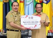 Pemda Pangandaran Raih Penghargaan Insentif Fiskal Pengendalian Inflasi Dari Kemendagri