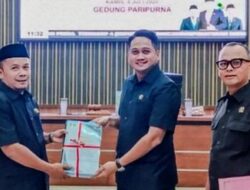 Rapat Paripurna DPRD Pangandaran Penetapan 4 Raperda Inisiatif