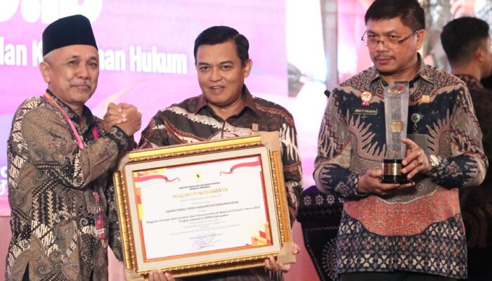 JDIH DPRD Kabupaten Pangandaran Raih Peringkat TERBAIK Ke-1 Nasional Tahun 2024
