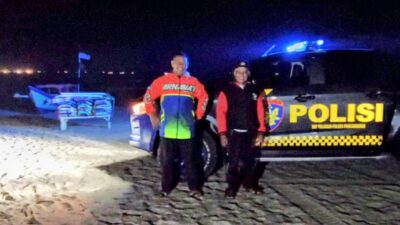 Tim SAR Gabungan Laksanakan Patroli Malam, Monitoring Pencarian Korban Lakalaut di Pangandaran