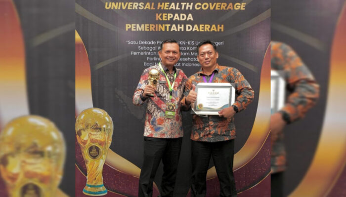 Pemda Pangandaran Terima Penghargaan UHC Award Tahun 2024,Diserahkan Oleh Wakil Presiden RI