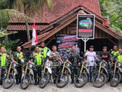 Dandim Pangandaran Kunjungi Sekretariat One Day Adventure Gundala 4 HUT Ke-79 TNI Tahun 2024