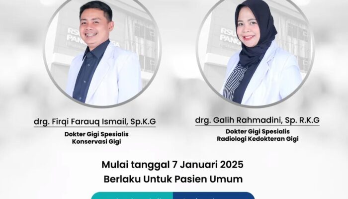 RSUD Pandega Pangandaran Perkenalkan Dua Dokter Gigi Spesialis Baru untuk Tingkatkan Pelayanan