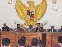 Rapat Koordinasi TMMD ke-123, Pastikan Kelancaran Pelaksanaan di Tiga Desa