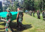 Persiapan Upacara Pembukaan TMMD Ke-123 Di Pangandaran Terus Dimatangkan