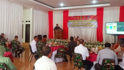 Paparan Persiapan Pelaksanaan TMMD Ke-123 Tahun 2025 di Wilayah Kodim 0625 Pangandaran