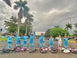 Pembalap Cilik Asal Pangandaran Bawa Pulang 7 Medali Di Kejurda Pushbike Kuningan Championship 2025