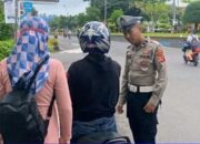 Utamakan Keselamatan, Satlantas Polres Pangandaran Imbau Penggunaan Helm dan Kelengkapan Surat Kendaraan