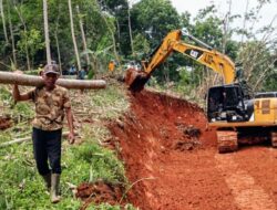 Warga Antusias Sambut Prajurit Satgas Pra-TMMD ke-123 Kodim 0625/Pangandaran