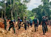 Pembangunan Jalan dan Sumur Bor di Pangandaran, TMMD ke-123 Wujudkan Akses Mudah bagi Warga