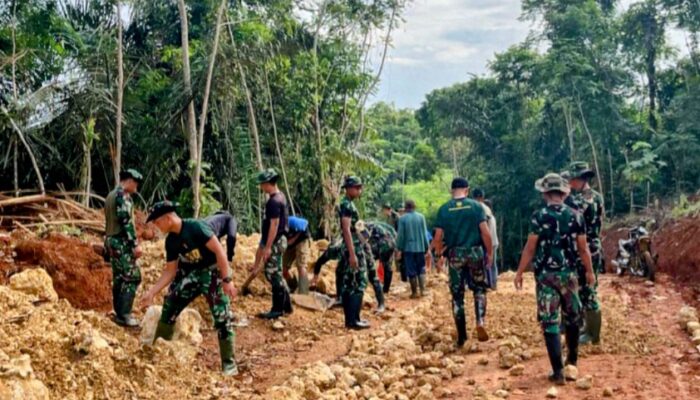 Pembangunan Jalan dan Sumur Bor di Pangandaran, TMMD ke-123 Wujudkan Akses Mudah bagi Warga